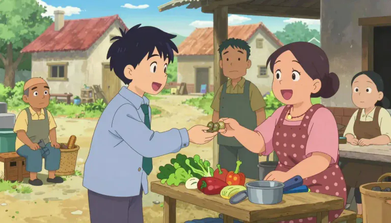 Visual representation of "microfinance" - The practice of giving small loans to people with low income, typically in developing countries, to start their own businesses.