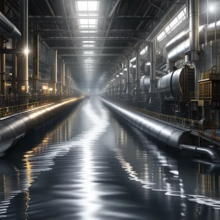 Visual representation of "river" - A large amount of fluid moving in a certain direction