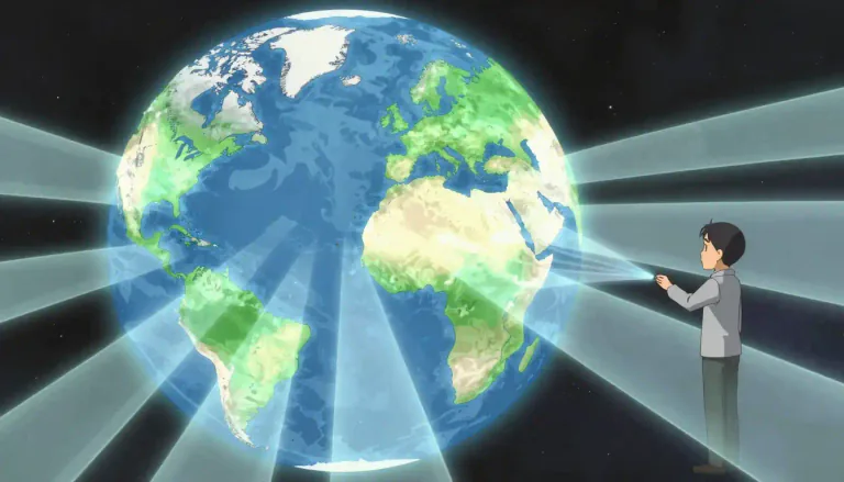 Visual representation of "coverage" - The area or amount that something deals with or to which it applies.