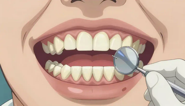 Visual representation of "dentition" - The arrangement or condition of the teeth in a person's mouth