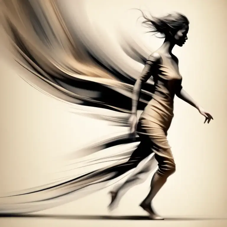 Visual representation of "pace" - a single step when walking or running