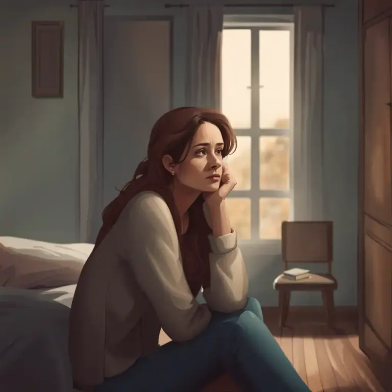 Visual representation of "distant" - Not communicating much or avoiding intimacy