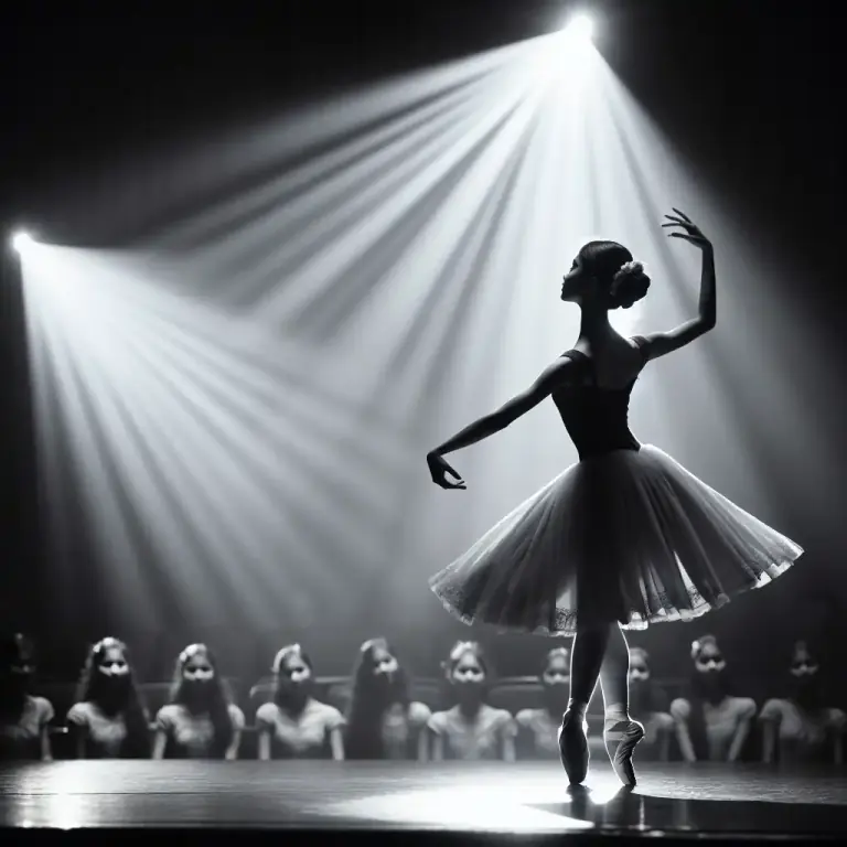 Visual representation of "execute" - To create or perform a piece of music, drama or art