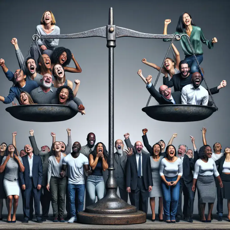 Visual representation of "invidious" - Unfairly discriminating; unjust