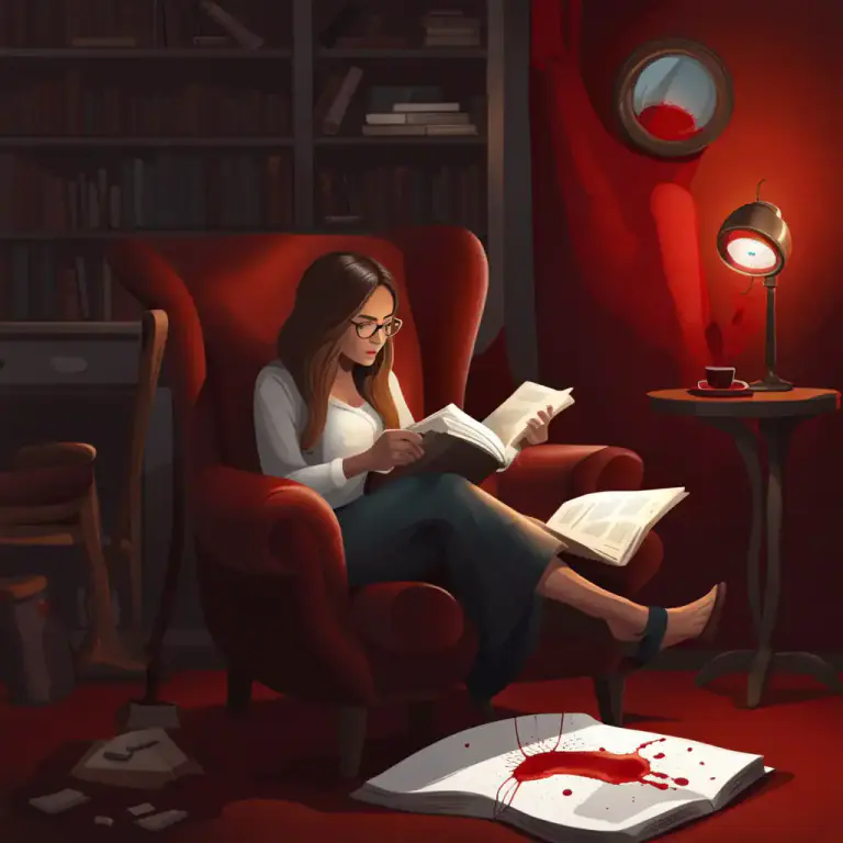 Visual representation of "mystery" - A novel, play, or movie dealing with a puzzling crime, especially a murder