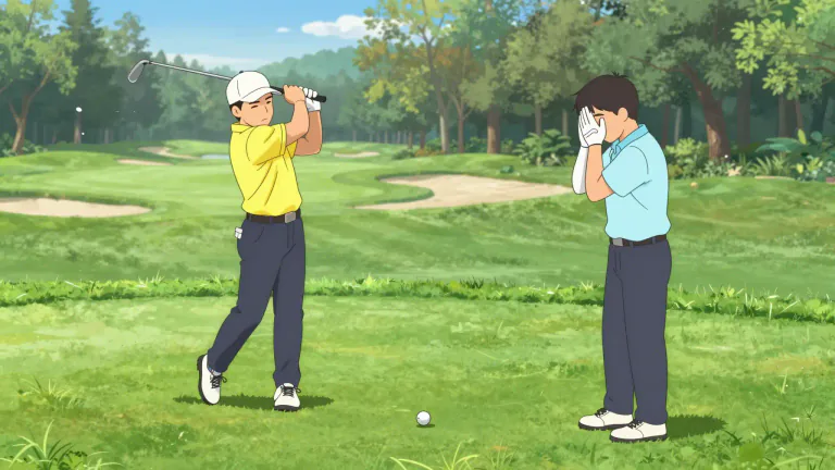 Visual representation of "duffer" - A person who is very bad at something, especially sports or playing golf