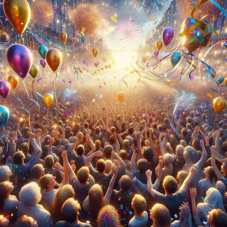 Visual representation of "festival" - Period of celebration or joy.