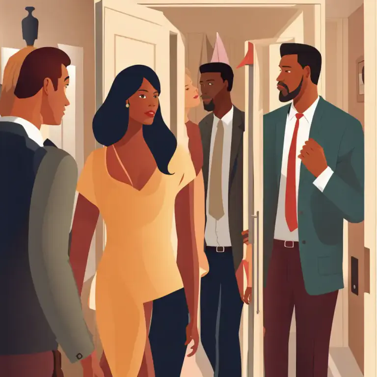 Visual representation of "give somebody the cold shoulder" - To intentionally ignore someone or treat them unfriendly, especially in order to show your irritation or lack of respect towards them