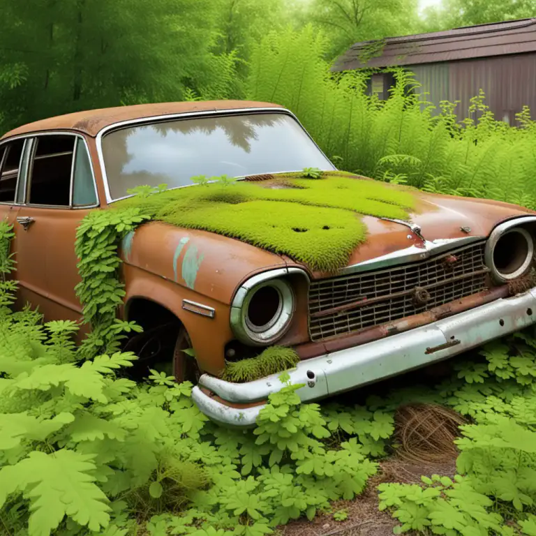 Visual representation of "grot" - A disparaging term for a poorly maintained place or thing
