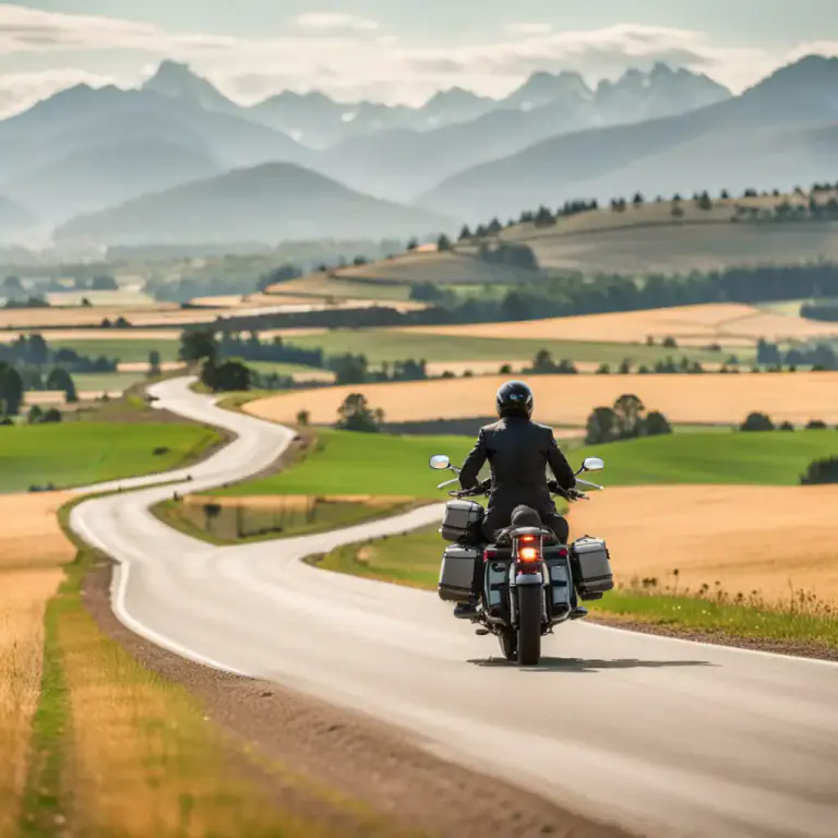 Visual representation of "cruiser" - A vehicle designed for casual touring or racing.
