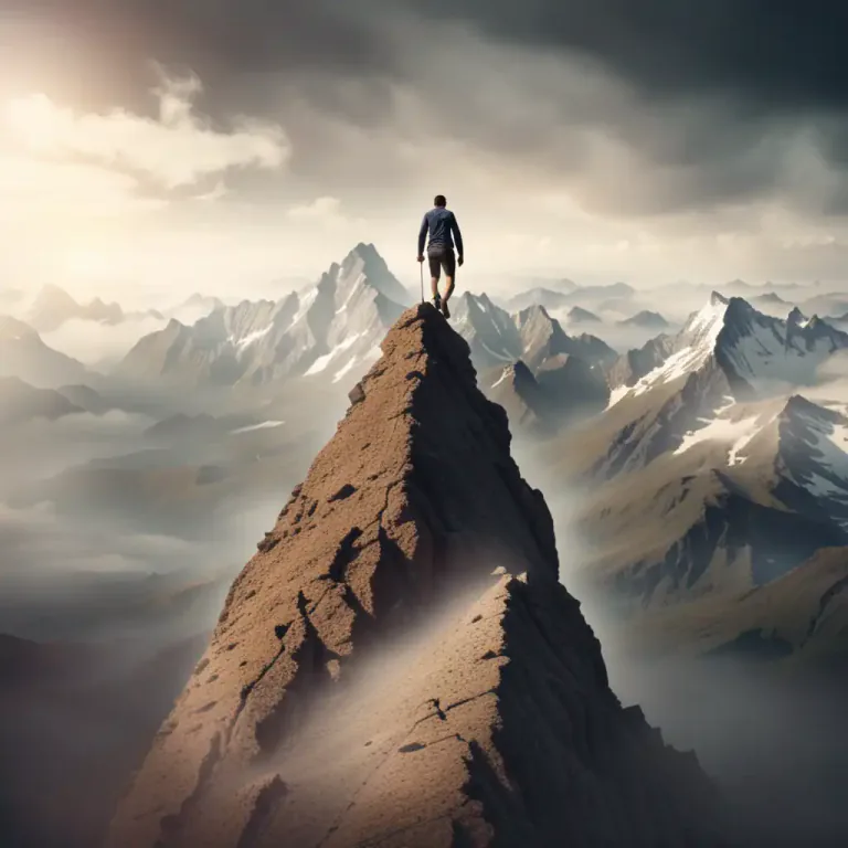 Visual representation of "get there" - To achieve a goal or a certain level of success
