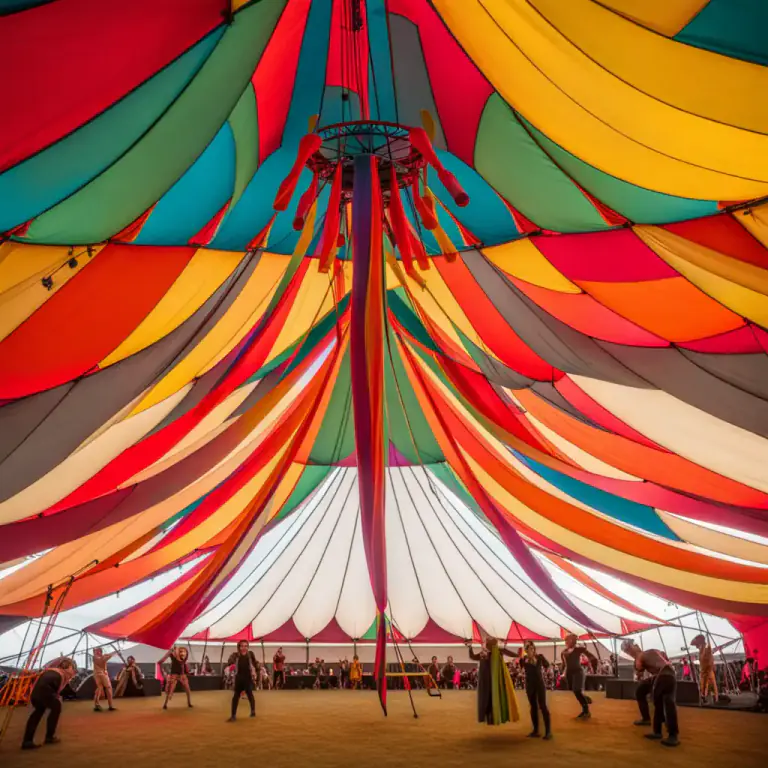 Visual representation of "tented" - Shaped or constructed to resemble a tent, usually referred to certain structures or fabrications.