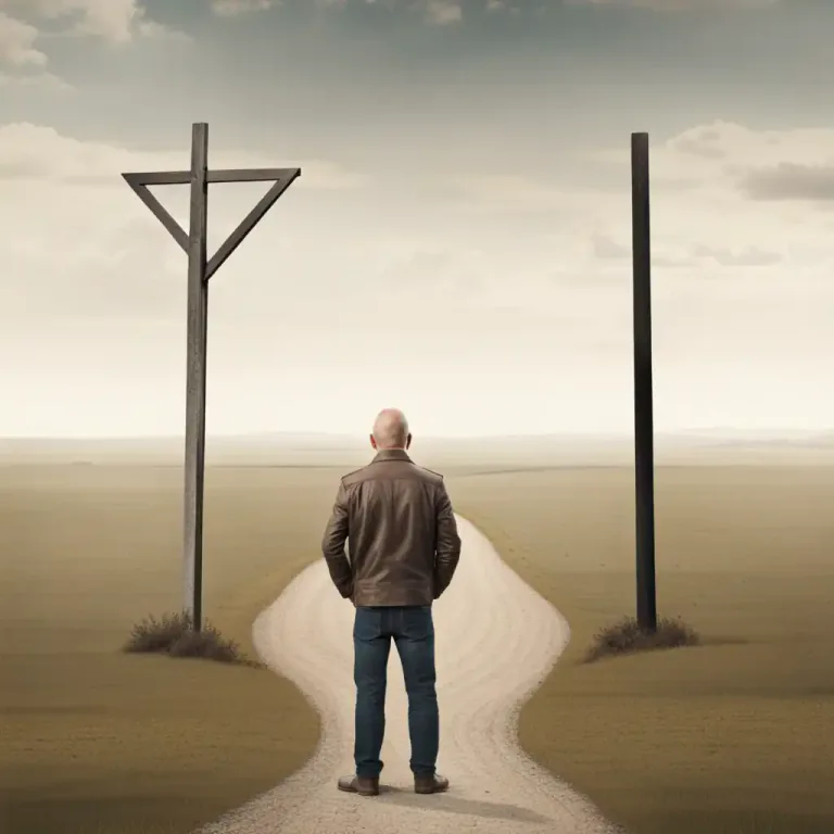 Visual representation of "crisis" - A decisive moment or turning point in a situation