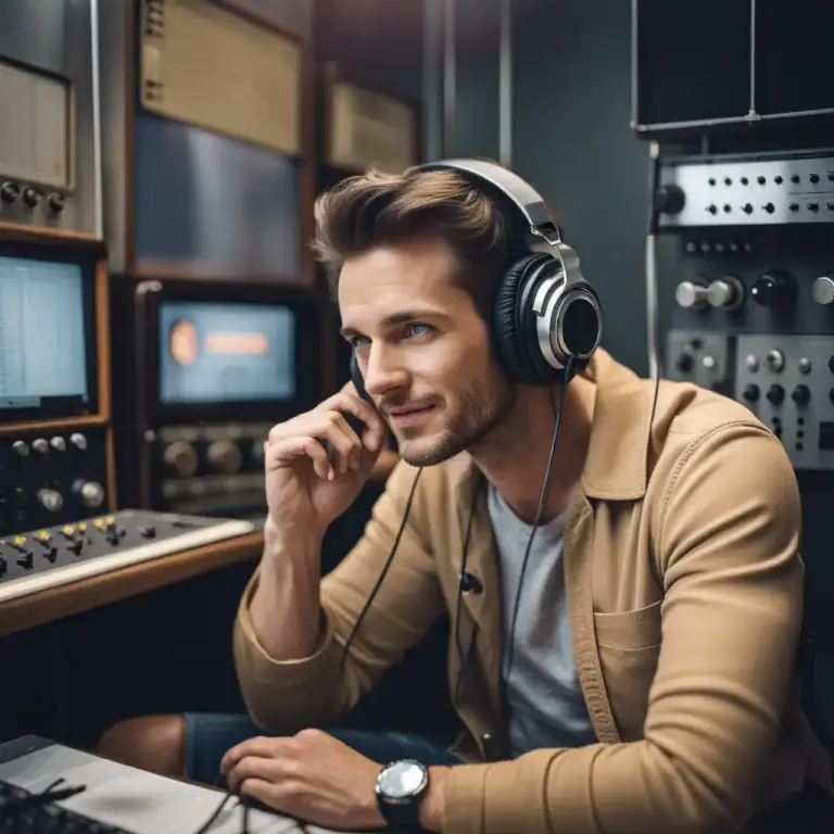 Visual representation of "ham" - An amateur radio operator.