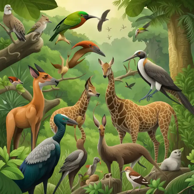 Visual representation of "reserve" - A place where animals or plants are protected.