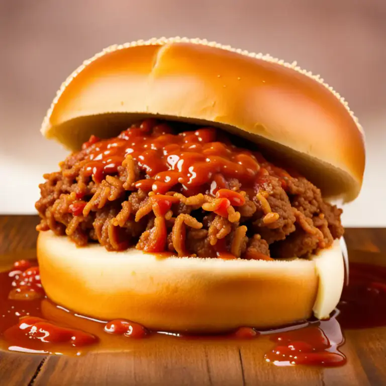 Visual representation of "sloppy" - Relating to food or a dish that is wet or full of sauce