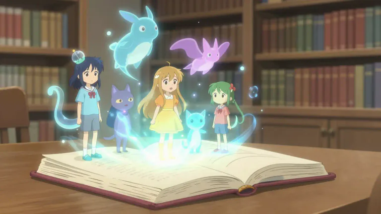 Visual representation of "fiction" - The type of book, movie or play that is about imaginary characters and events, not real ones.