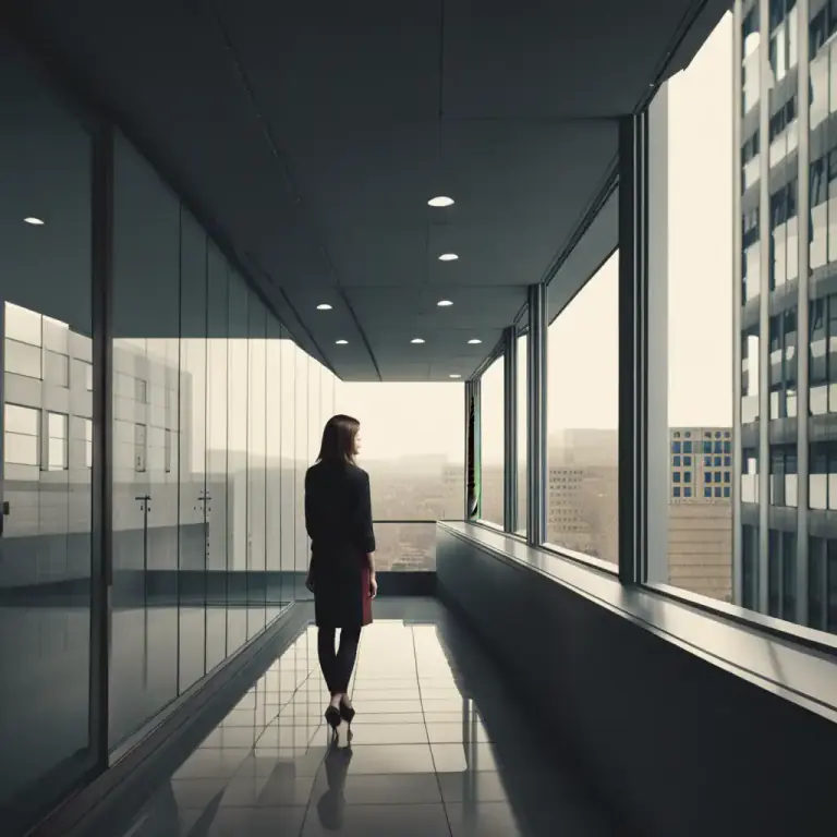 Visual representation of "on the outside" - Not involved in the inner workings of something.