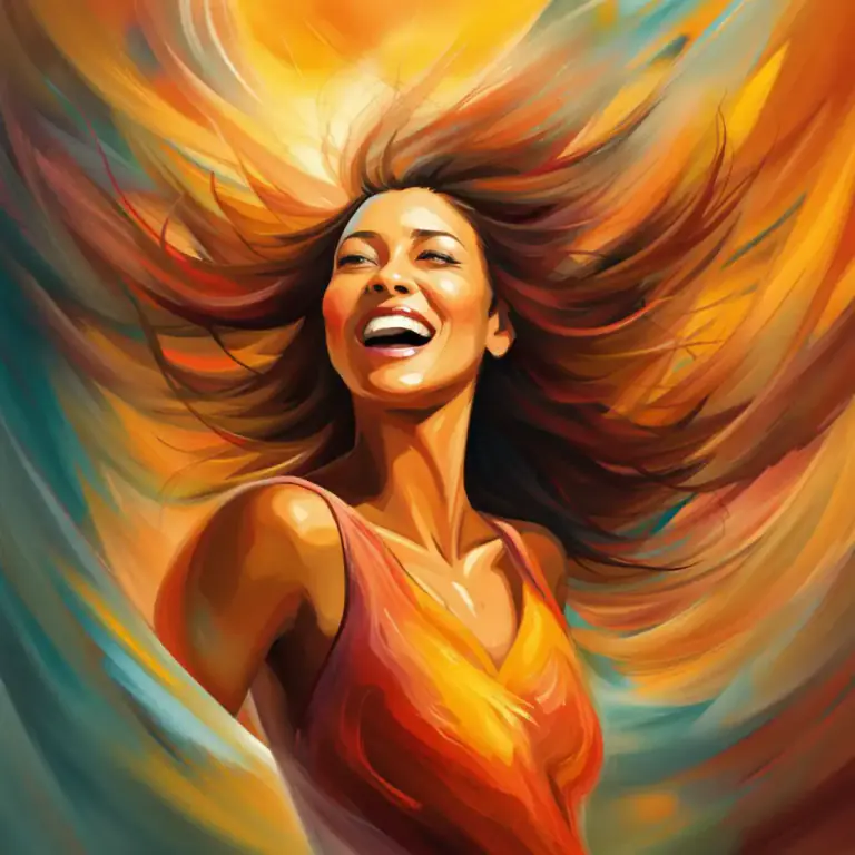 Visual representation of "vital" - Full of energy and life