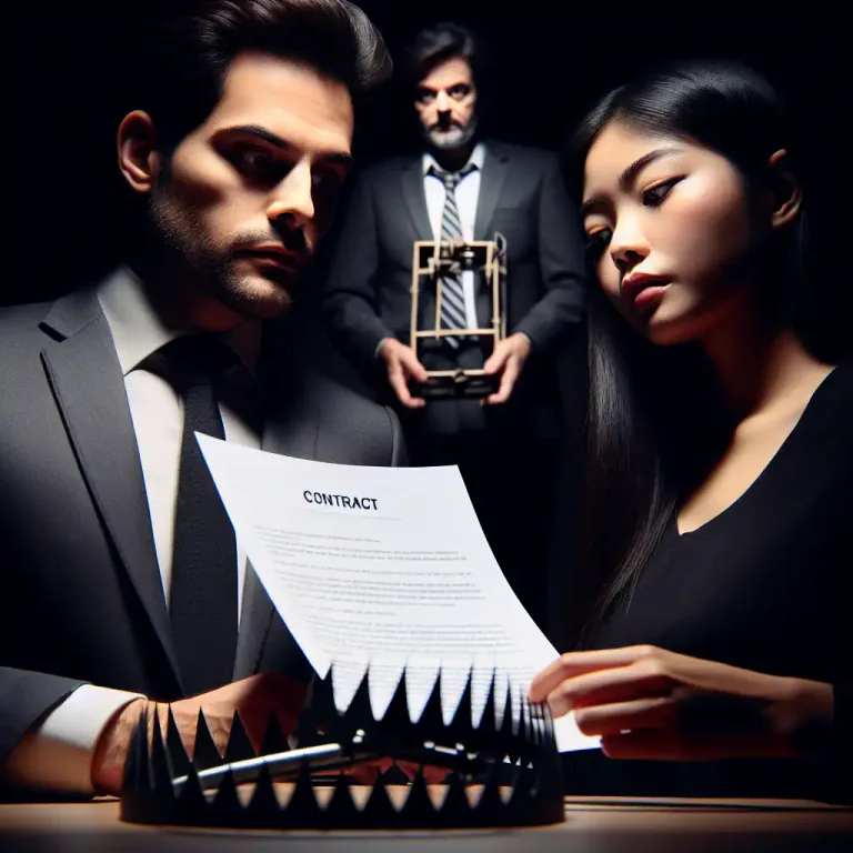 Visual representation of "mousetrap" - A trick or a complicated situation designed to catch or deceive people