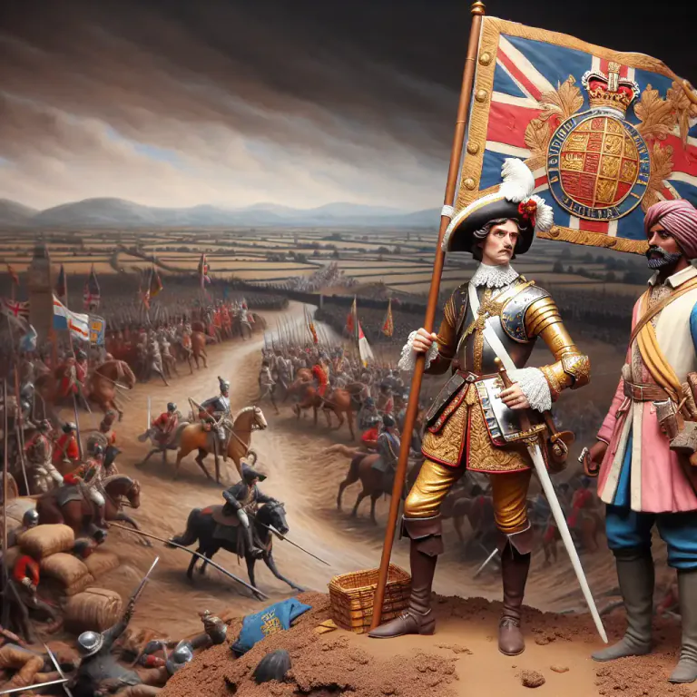 Visual representation of "tory" - In the past, a person who supported the British monarchy and was against parliament during the English Civil War