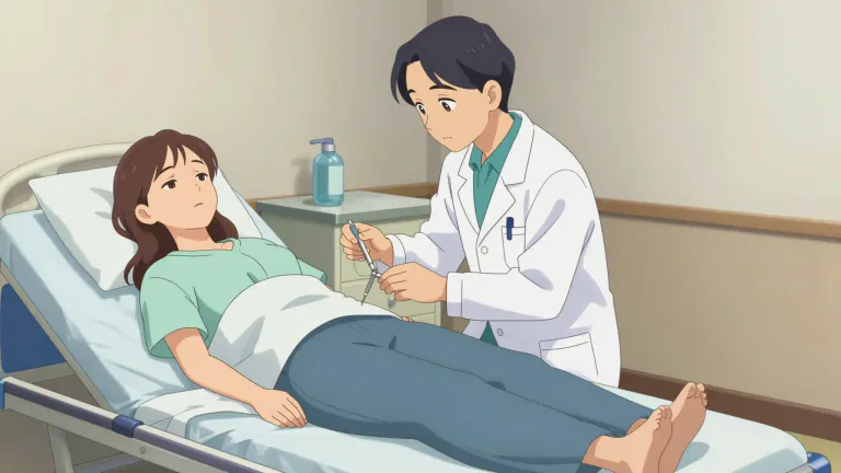 Visual representation of "abortion" - The ending of pregnancy by removing a fetus or embryo before it can survive outside the uterus.