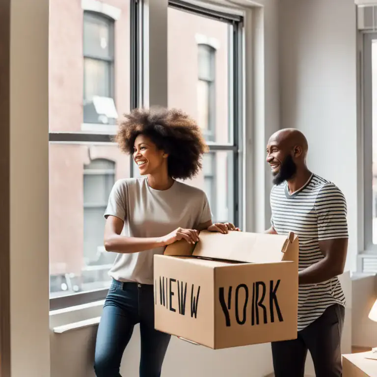Visual representation of "settle down" - To make a place your permanent home.