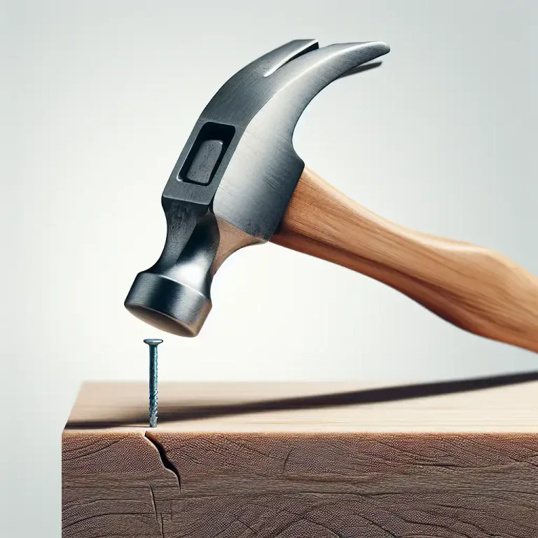 Visual representation of "hammer and tongs" - Doing something with a lot of energy, force, or enthusiasm