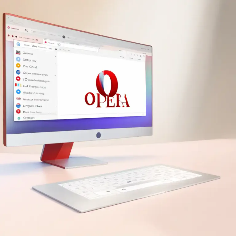 Visual representation of "opera" - A term used in computing and technology for a well-known web browser
