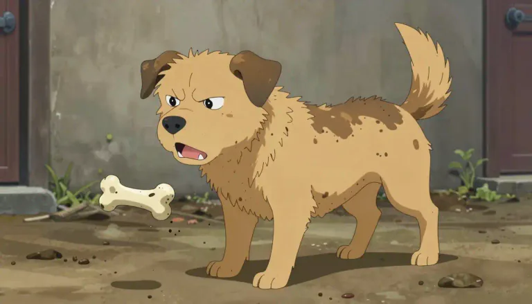 Visual representation of "cur" - A dog that is not purebred or is of low value or bad behavior