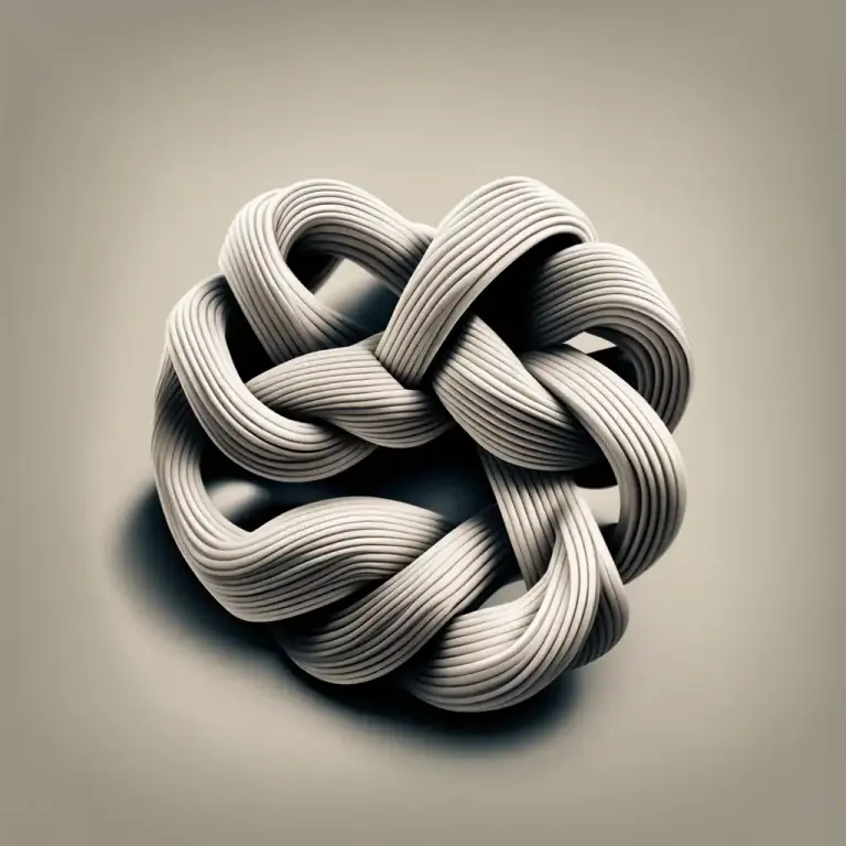 Visual representation of "sort itself out" - To resolve or fix itself over time without any external help.