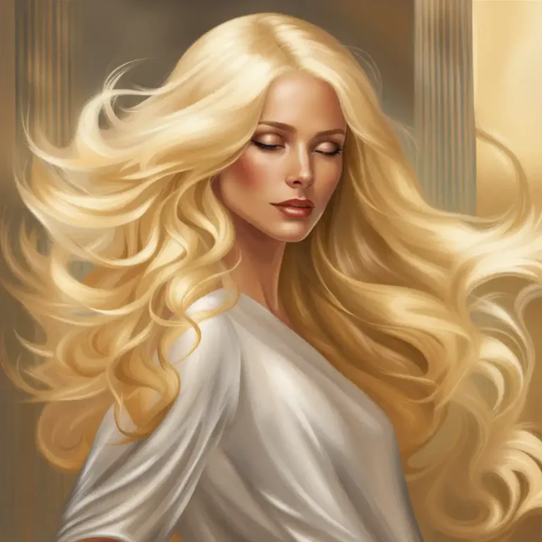 Visual representation of "brassy" - Similar to the color or shine of brass