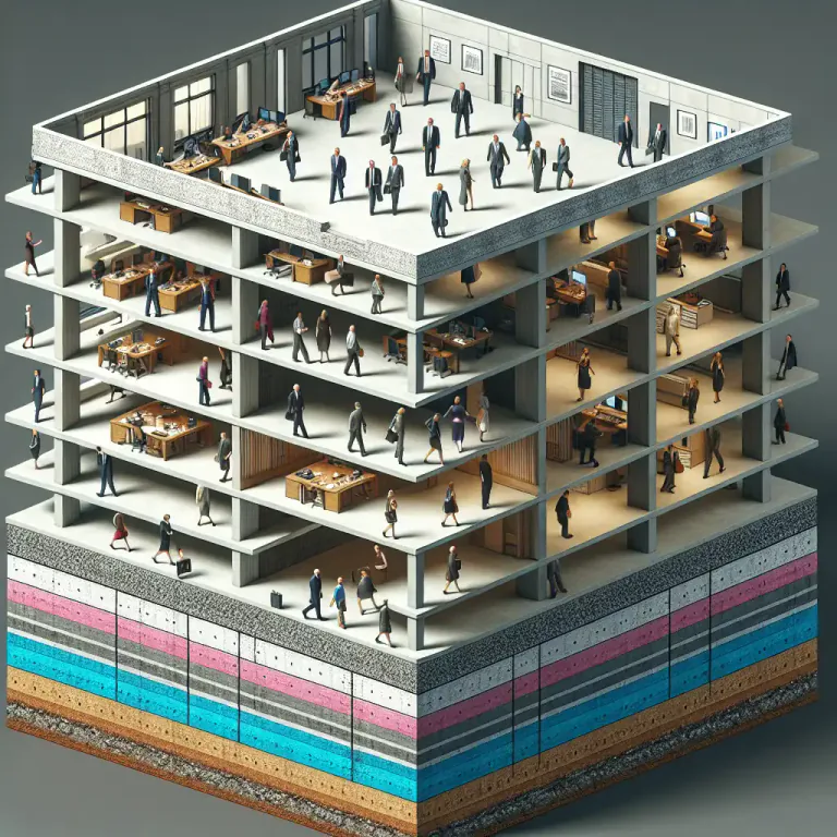 Visual representation of "substructure" - A set of elements forming part of a larger structure, especially in the context of organization or relationships.