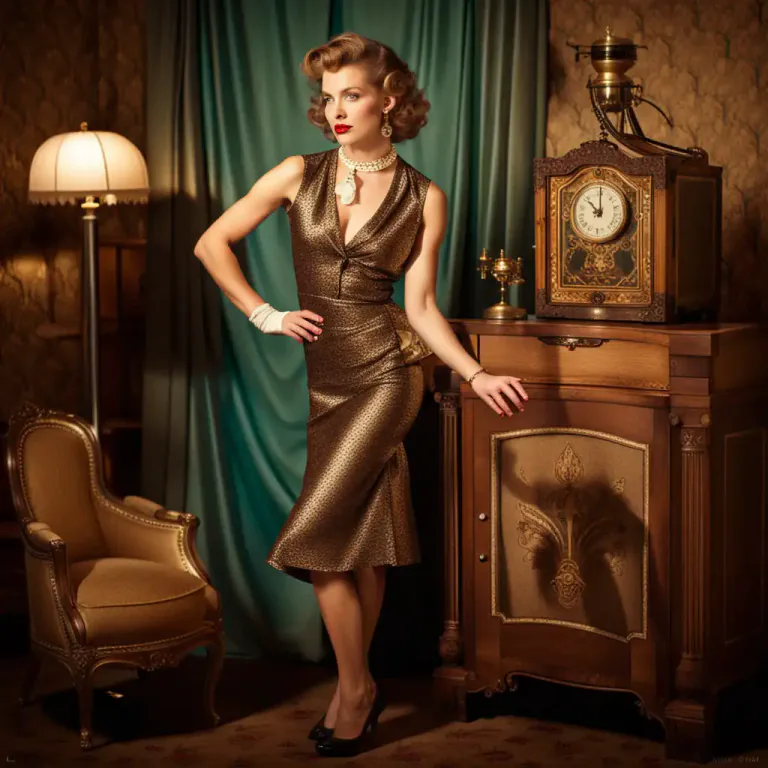 Visual representation of "vintage" - Used to describe a particular characteristic from the past.