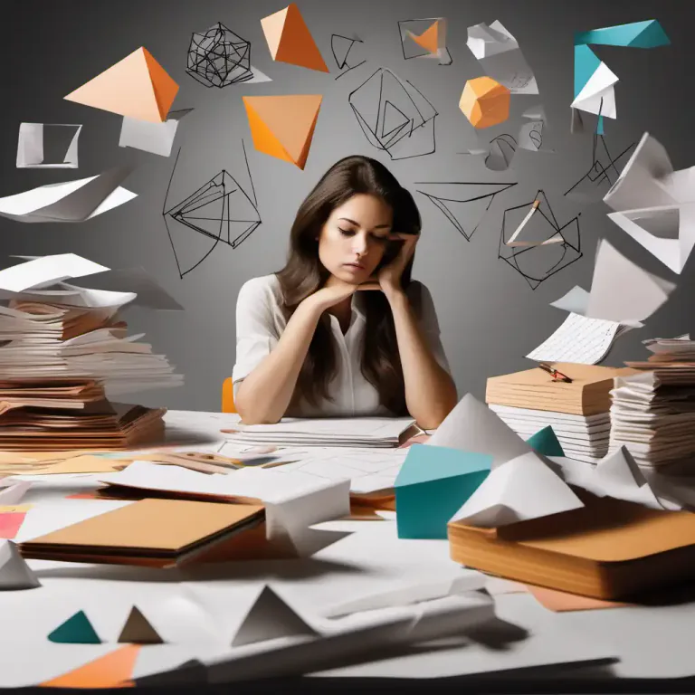 Visual representation of "in the abstract" - Referring to ideas that are theoretical and not related to actual things