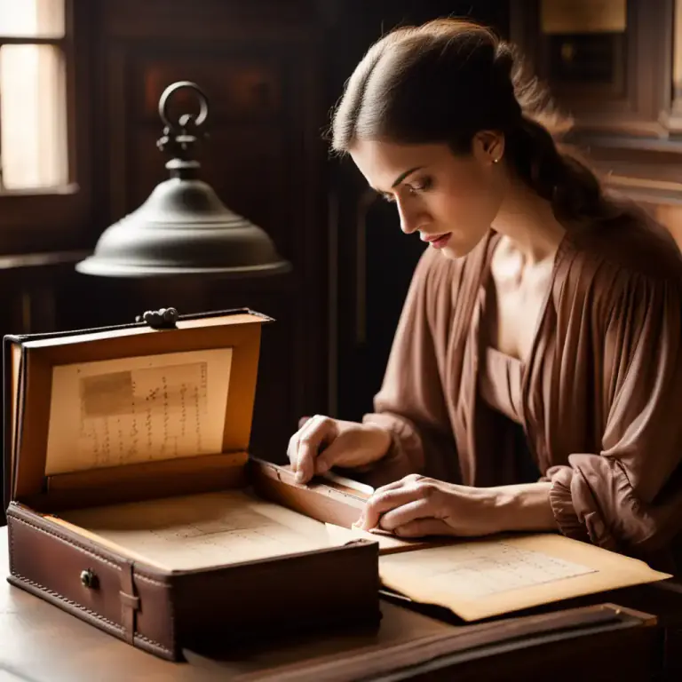 Visual representation of "album" - An envelope, holder, or case in which postal items, envelopes, etc. are collected.