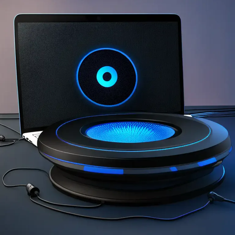 Visual representation of "speaker" - A device that changes electrical signals into sound, often as part of a radio or stereo system
