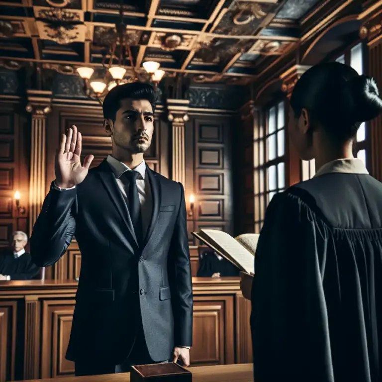 Visual representation of "solemn" - Characterized by deep sincerity