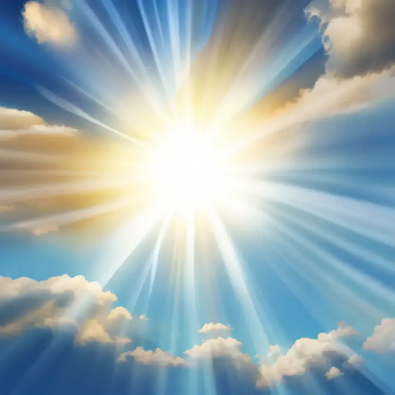 Visual representation of "source" - A point where light, heat or other energy comes from.