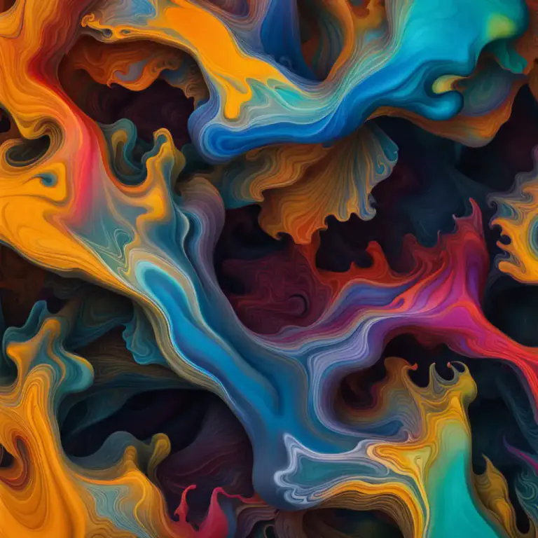 Visual representation of "turbulence" - In physics, a flow regime characterized by chaotic, irregular motion