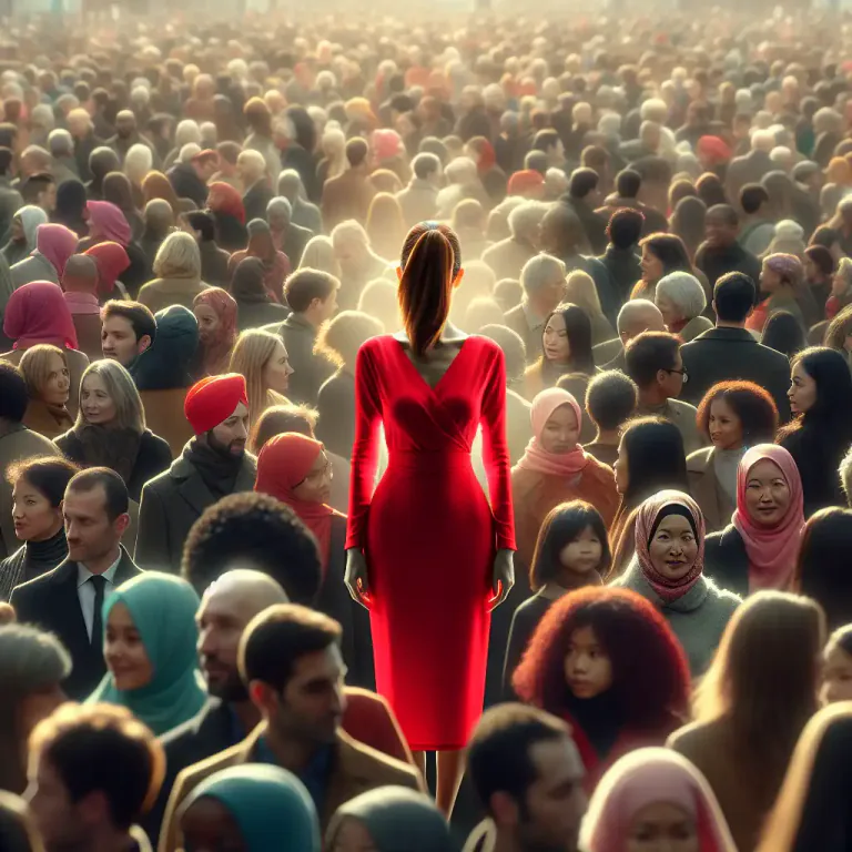 Visual representation of "cinnabar" - Of a bright red or scarlet color, resembling cinnabar