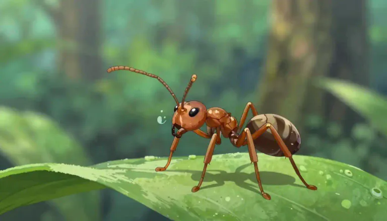 Visual representation of "feeler" - A part of an animal's body that is used to feel things, such as an antenna on an insect.