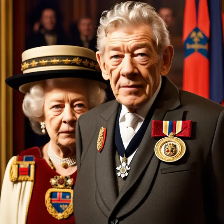 Visual representation of "knighthood" - A social rank held by men who have been knighted, especially in the UK.