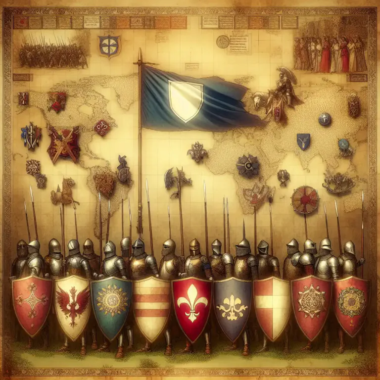 Visual representation of "confederacy" - A union of political units for common action in relation to other units