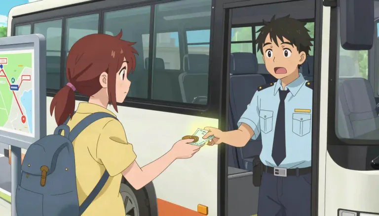 Visual representation of "fare" - The money a person needs to pay to travel by taxi, bus, train, etc.