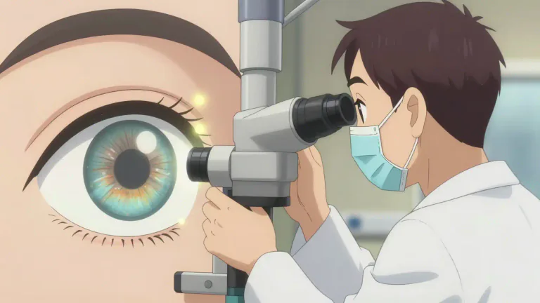 Visual representation of "ophthalmic" - Related to the eye and its diseases