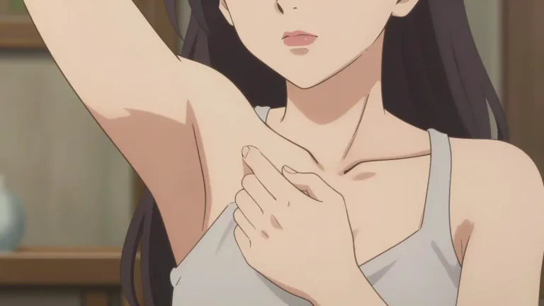 Visual representation of "oxter" - The armpit or the area under the arm.