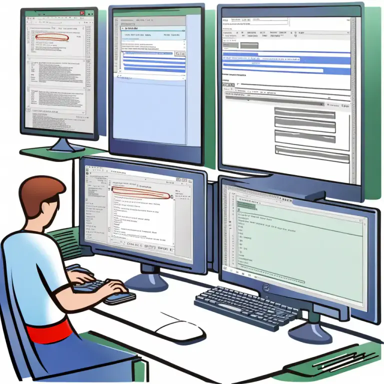 Visual representation of "background" - A procedure on a computer that continues to operate after the user has finished working with it.