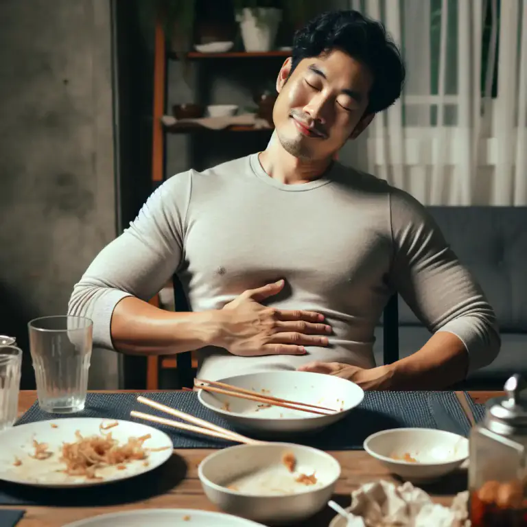 Visual representation of "gratify" - To satisfy a desire or an appetite to the full