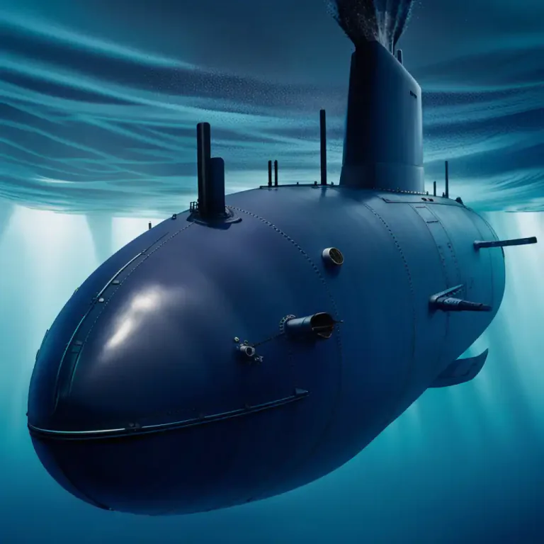 Visual representation of "under" - Beneath the surface of something